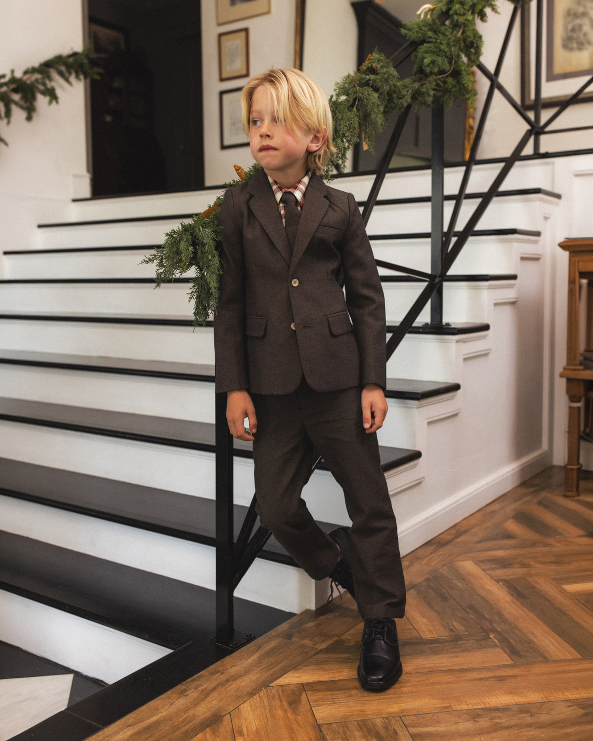 Skinny Tie Black - Rylee + Cru | Kids Clothes | Trendy Baby Clothes | Modern Infant Outfits |