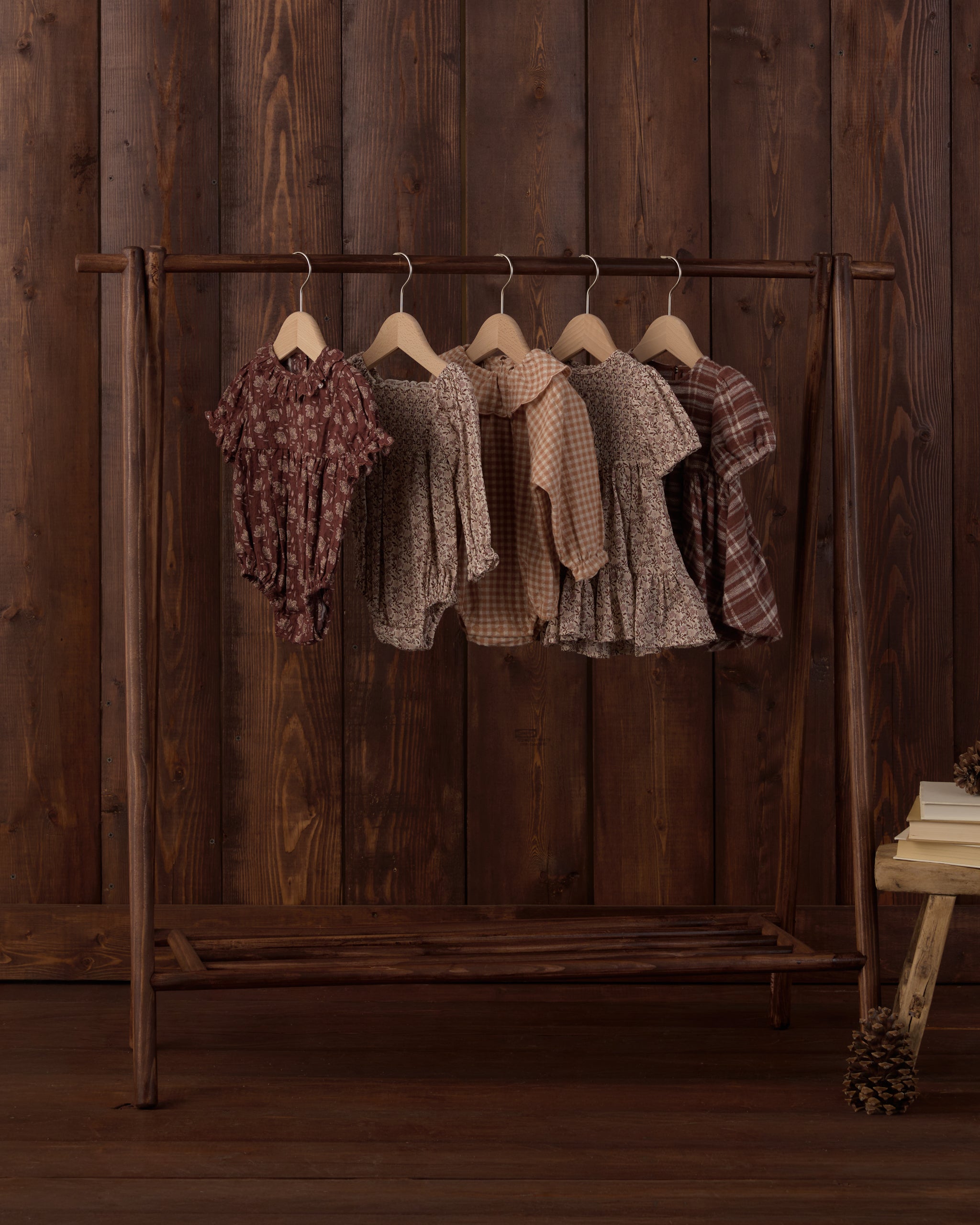 Rose Dress Aspen Plaid - Rylee + Cru | Kids Clothes | Trendy Baby Clothes | Modern Infant Outfits |