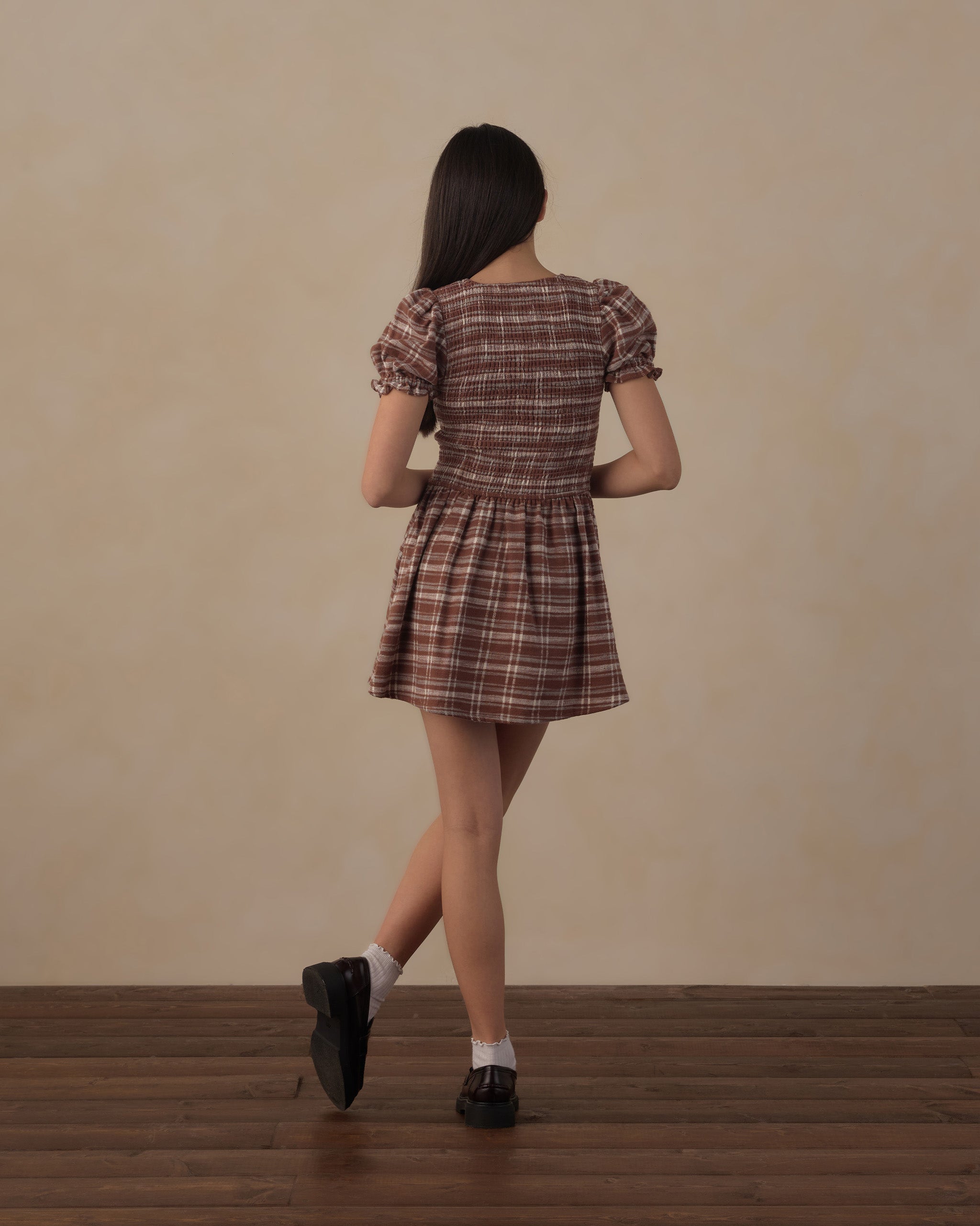 Teen Marie Dress Aspen Plaid - Rylee + Cru | Kids Clothes | Trendy Baby Clothes | Modern Infant Outfits |