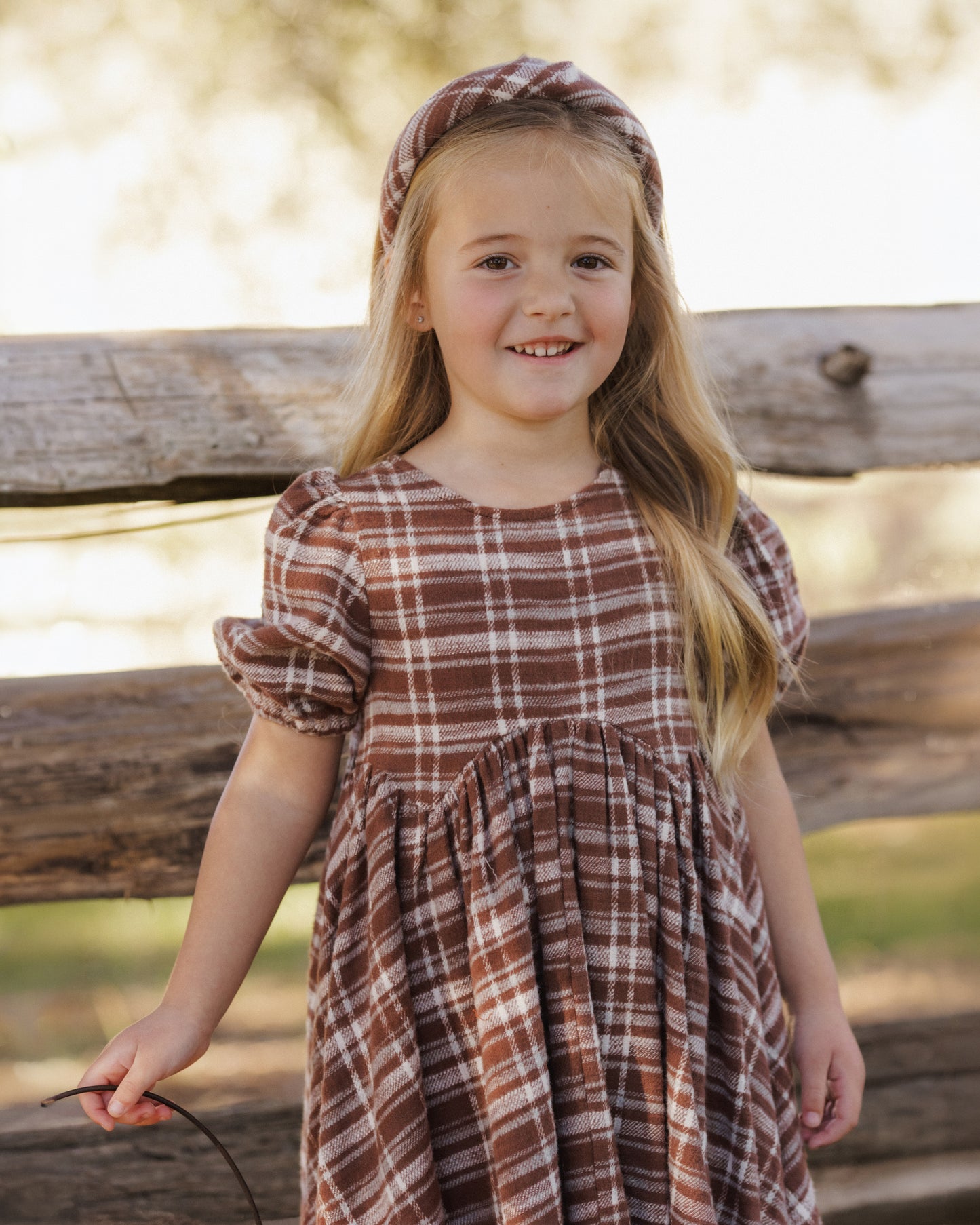 Rose Dress Aspen Plaid - Rylee + Cru | Kids Clothes | Trendy Baby Clothes | Modern Infant Outfits |