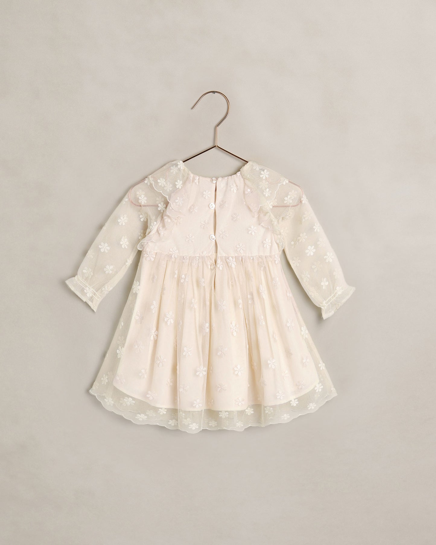 Celine Dress Embroidered Daisy - Rylee + Cru | Kids Clothes | Trendy Baby Clothes | Modern Infant Outfits |