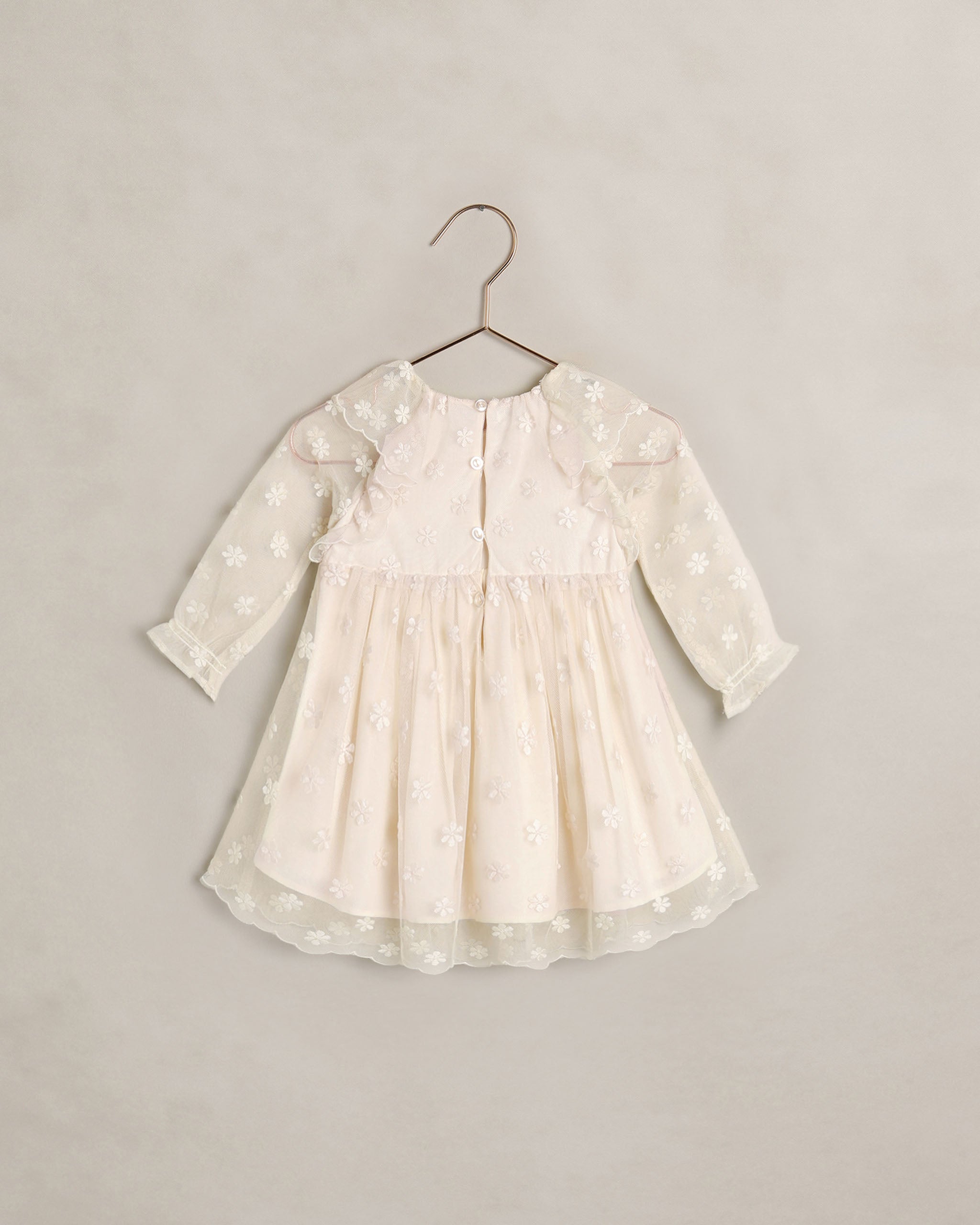 Celine Dress Embroidered Daisy - Rylee + Cru | Kids Clothes | Trendy Baby Clothes | Modern Infant Outfits |
