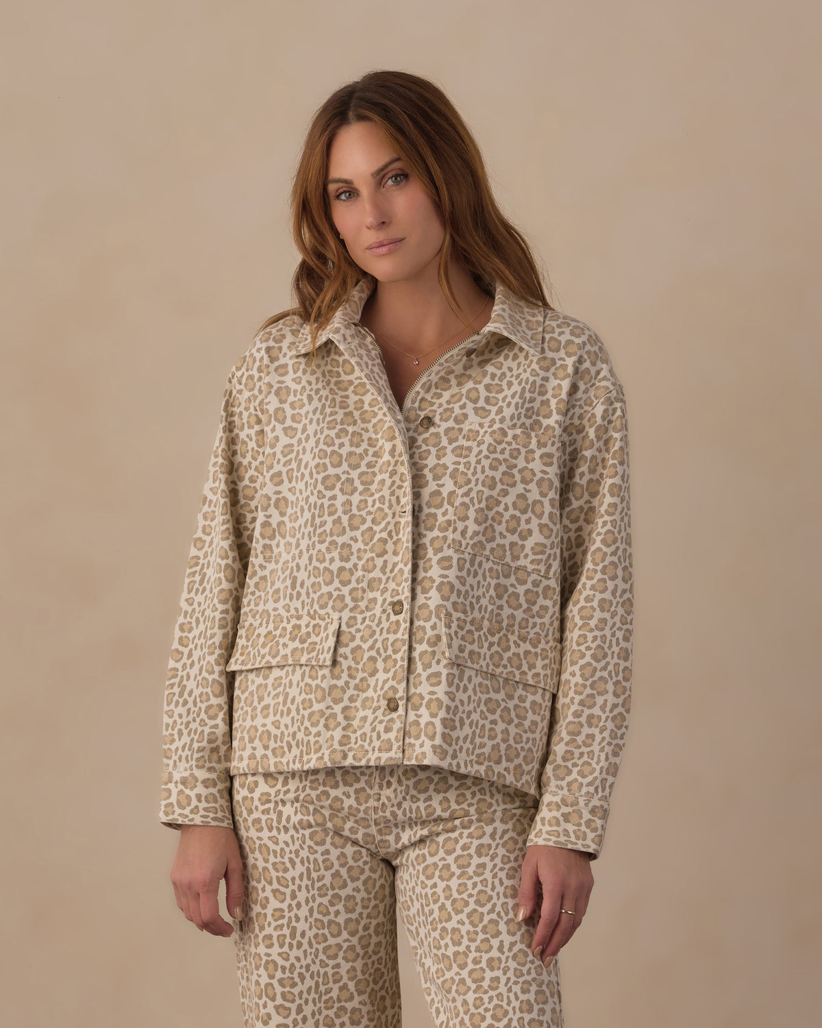 Women's Claire Jacket Leopard - Rylee + Cru | Kids Clothes | Trendy Baby Clothes | Modern Infant Outfits |