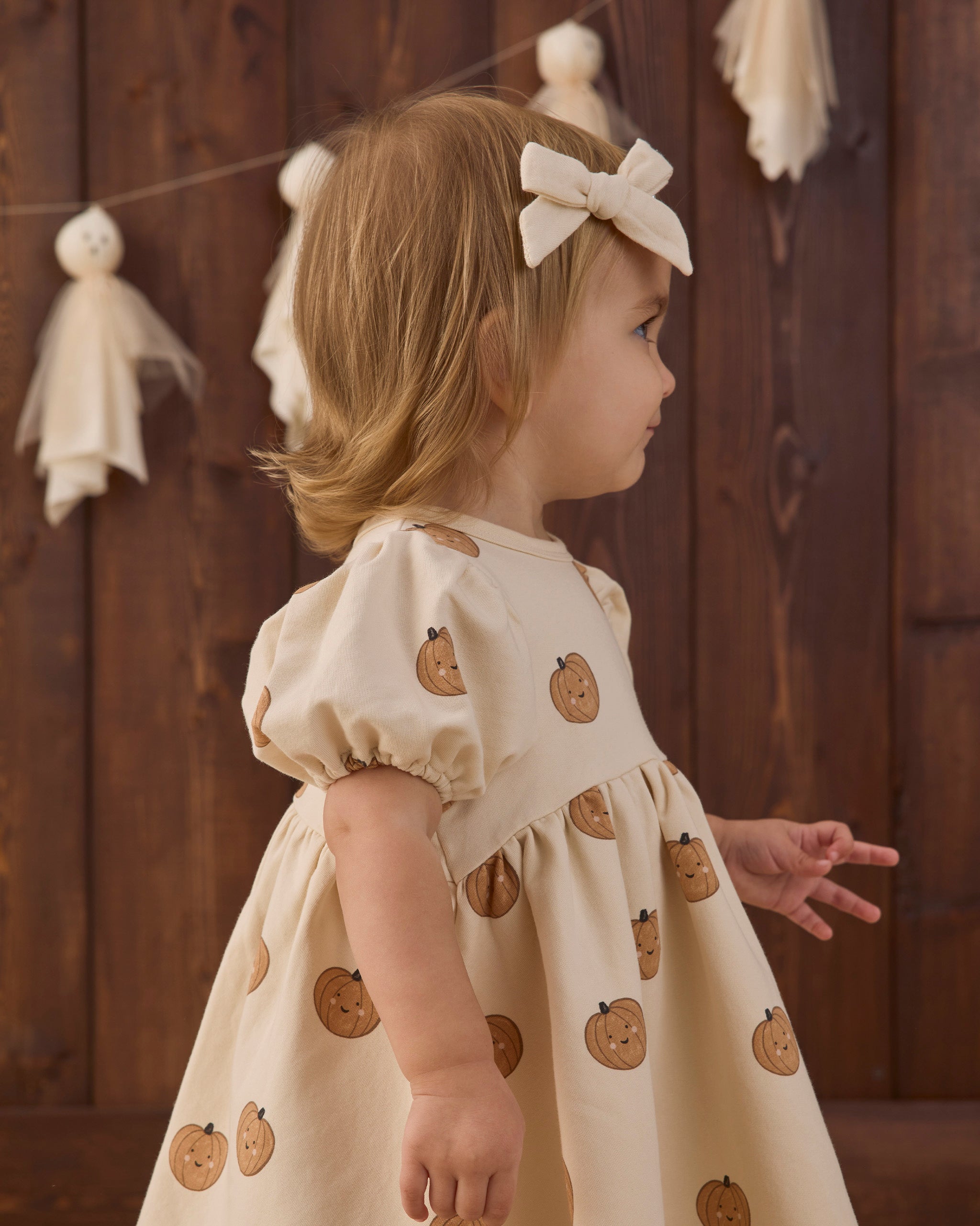 Darla Dress Pumpkins - Rylee + Cru | Kids Clothes | Trendy Baby Clothes | Modern Infant Outfits |