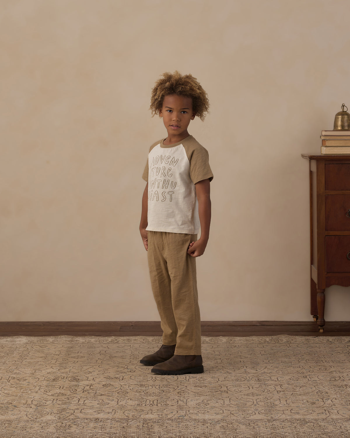 Raglan Short Sleeve Tee Adventure Enthusiast - Rylee + Cru | Kids Clothes | Trendy Baby Clothes | Modern Infant Outfits |