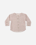 Milo Shirt Christmas Plaid - Rylee + Cru | Kids Clothes | Trendy Baby Clothes | Modern Infant Outfits |