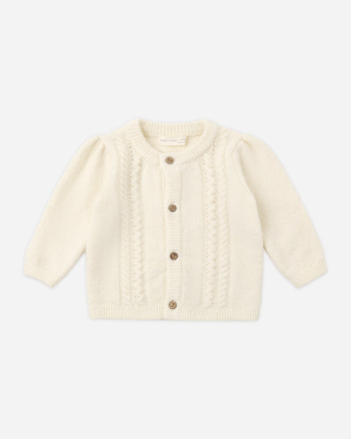Holly Cardigan Natural - Rylee + Cru | Kids Clothes | Trendy Baby Clothes | Modern Infant Outfits |
