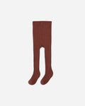 Ribbed Tights Brick - Rylee + Cru | Kids Clothes | Trendy Baby Clothes | Modern Infant Outfits |