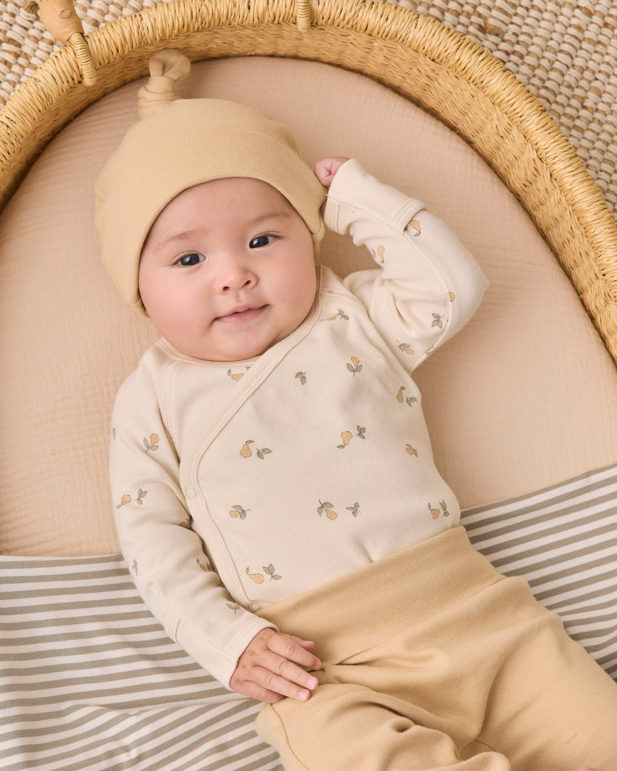 Side Snap Bodysuit + Pant Set Pears - Rylee + Cru | Kids Clothes | Trendy Baby Clothes | Modern Infant Outfits |