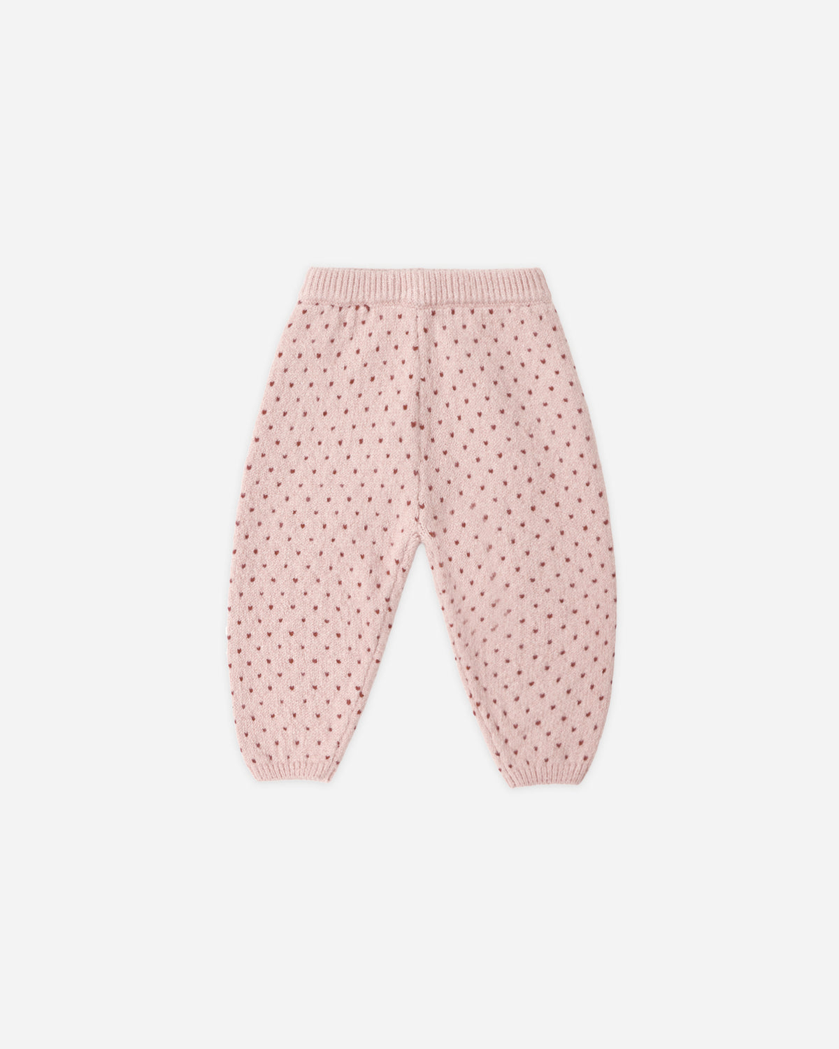 Knit Pant Brick Birds Eye - Rylee + Cru | Kids Clothes | Trendy Baby Clothes | Modern Infant Outfits |