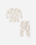 Bamboo Pajama Set Dancing Ghosts - Rylee + Cru | Kids Clothes | Trendy Baby Clothes | Modern Infant Outfits |