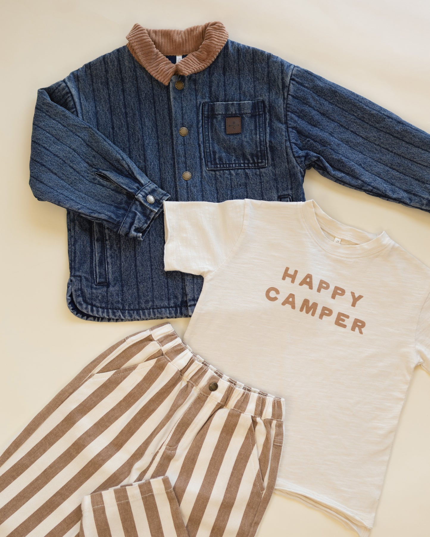 Nashville Quilted Jacket Indigo - Rylee + Cru | Kids Clothes | Trendy Baby Clothes | Modern Infant Outfits |