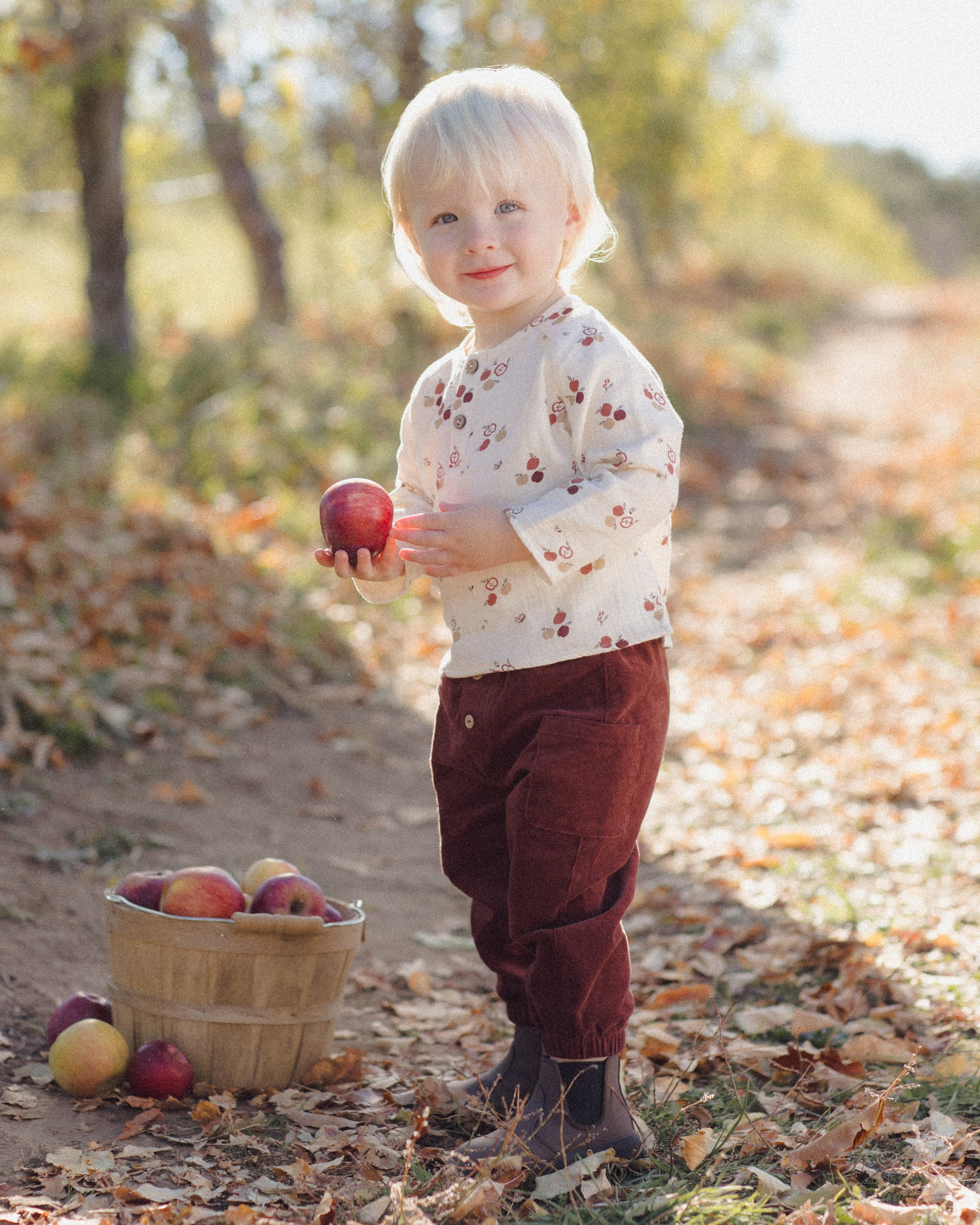Zion Shirt Apples – Quincy Mae