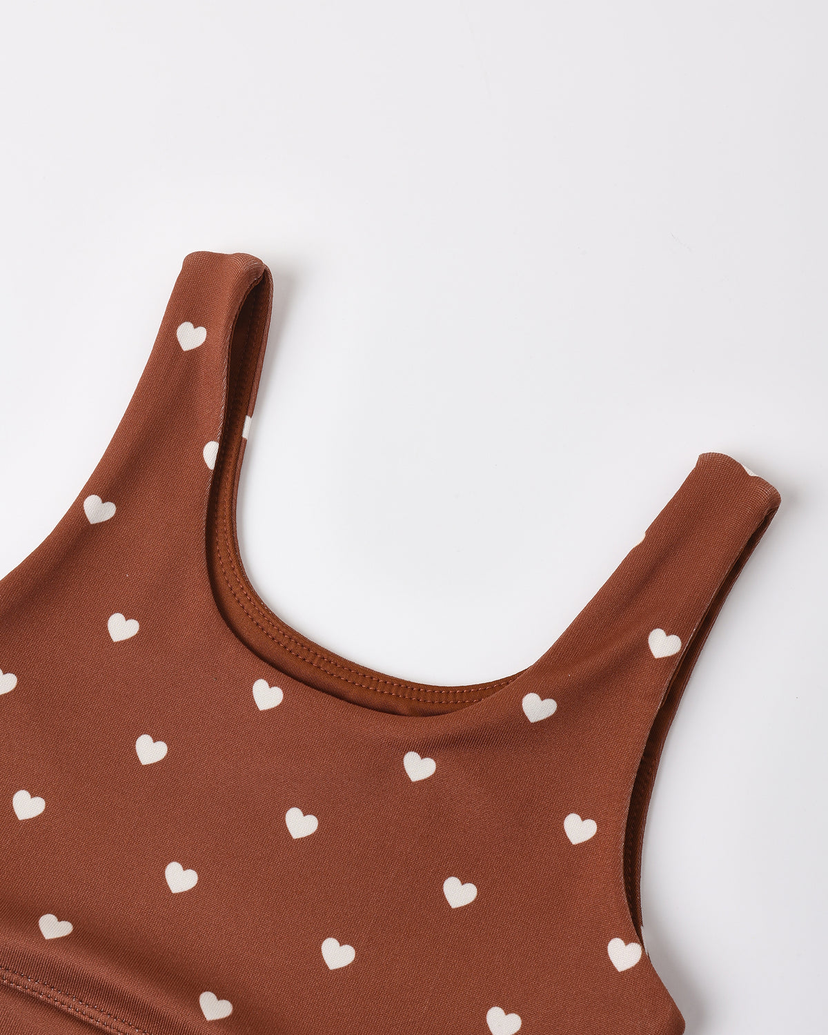 Swift Sports Bra Brick Hearts - Rylee + Cru | Kids Clothes | Trendy Baby Clothes | Modern Infant Outfits |