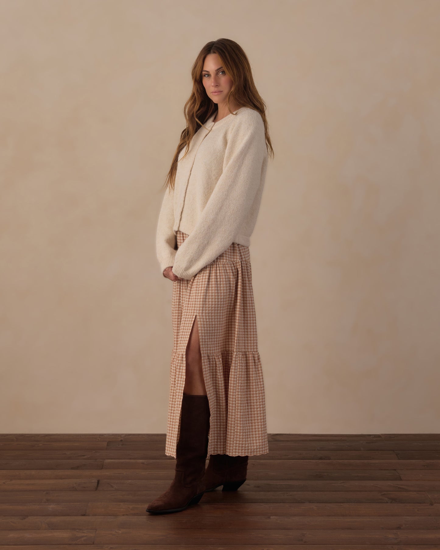 Women's Fuzzy Cardigan Natural - Rylee + Cru | Kids Clothes | Trendy Baby Clothes | Modern Infant Outfits |