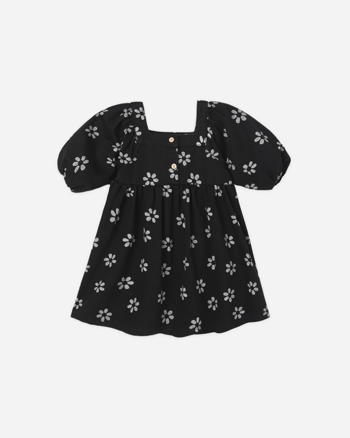 Gretta Babydoll Dress Black Daisy - Rylee + Cru | Kids Clothes | Trendy Baby Clothes | Modern Infant Outfits |