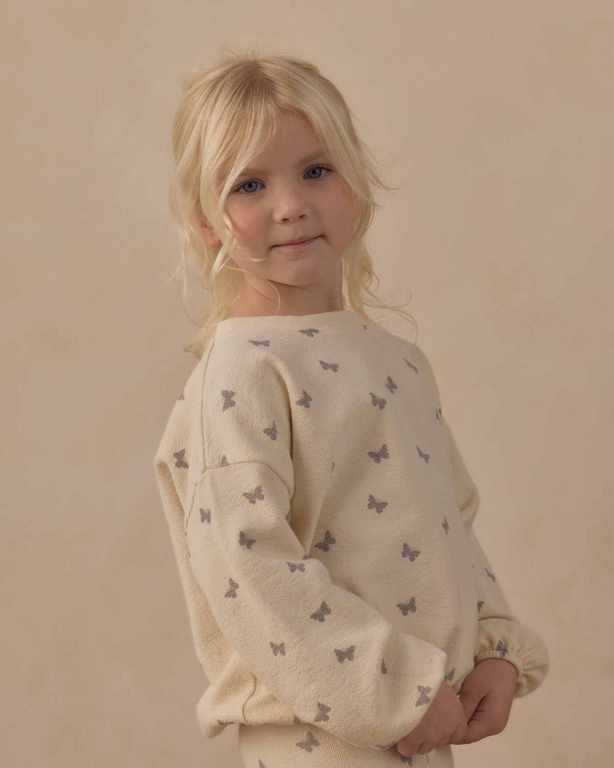 Spongey Knit Set Butterfly Ditsy - Rylee + Cru | Kids Clothes | Trendy Baby Clothes | Modern Infant Outfits |