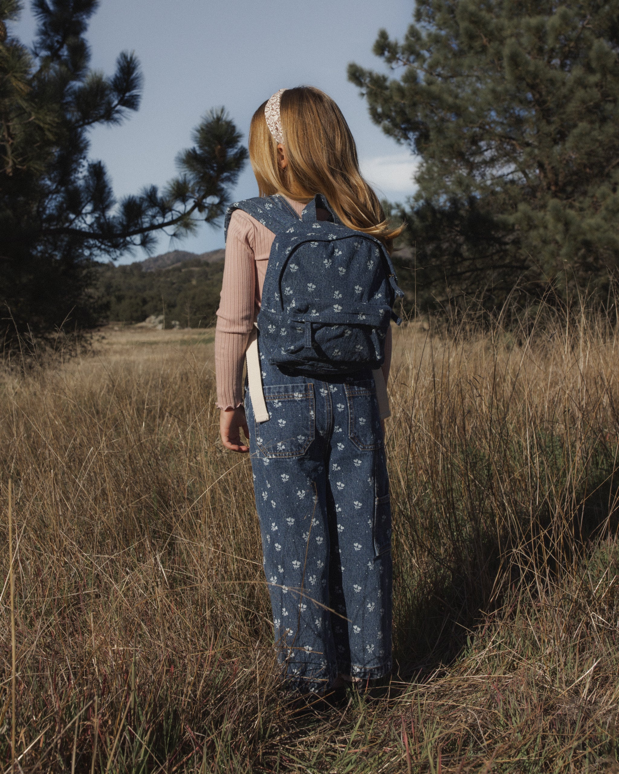 Mini Backpack Heart Ditsy - Rylee + Cru | Kids Clothes | Trendy Baby Clothes | Modern Infant Outfits |