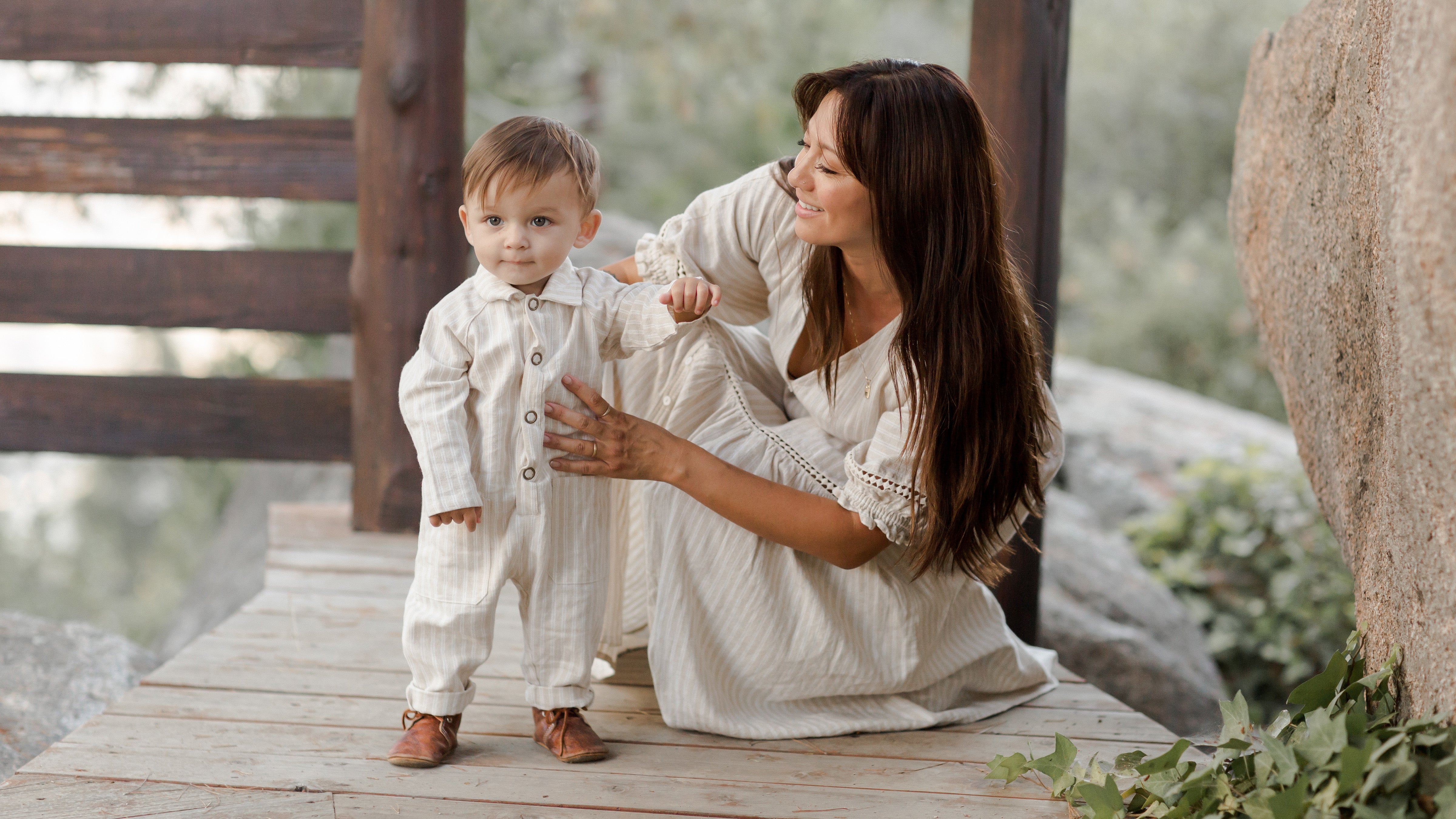 Mom and son discount matching christmas outfits