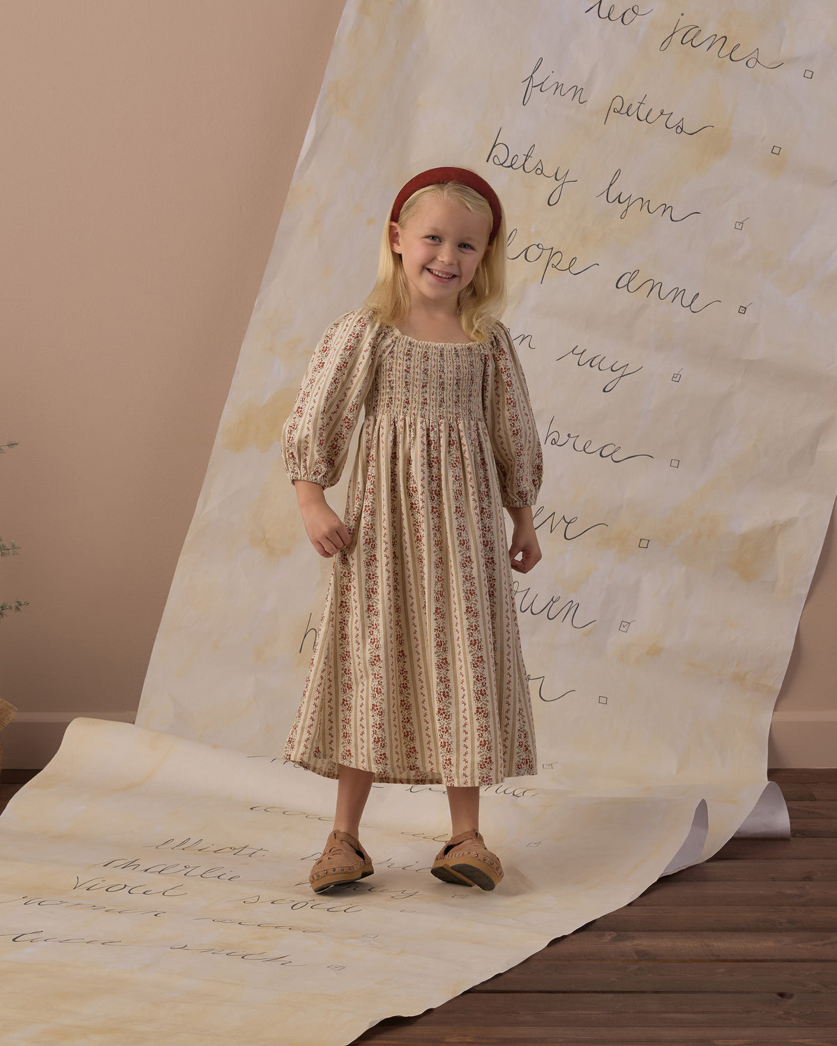 Della Dress Floral Stripe - Rylee + Cru | Kids Clothes | Trendy Baby Clothes | Modern Infant Outfits |