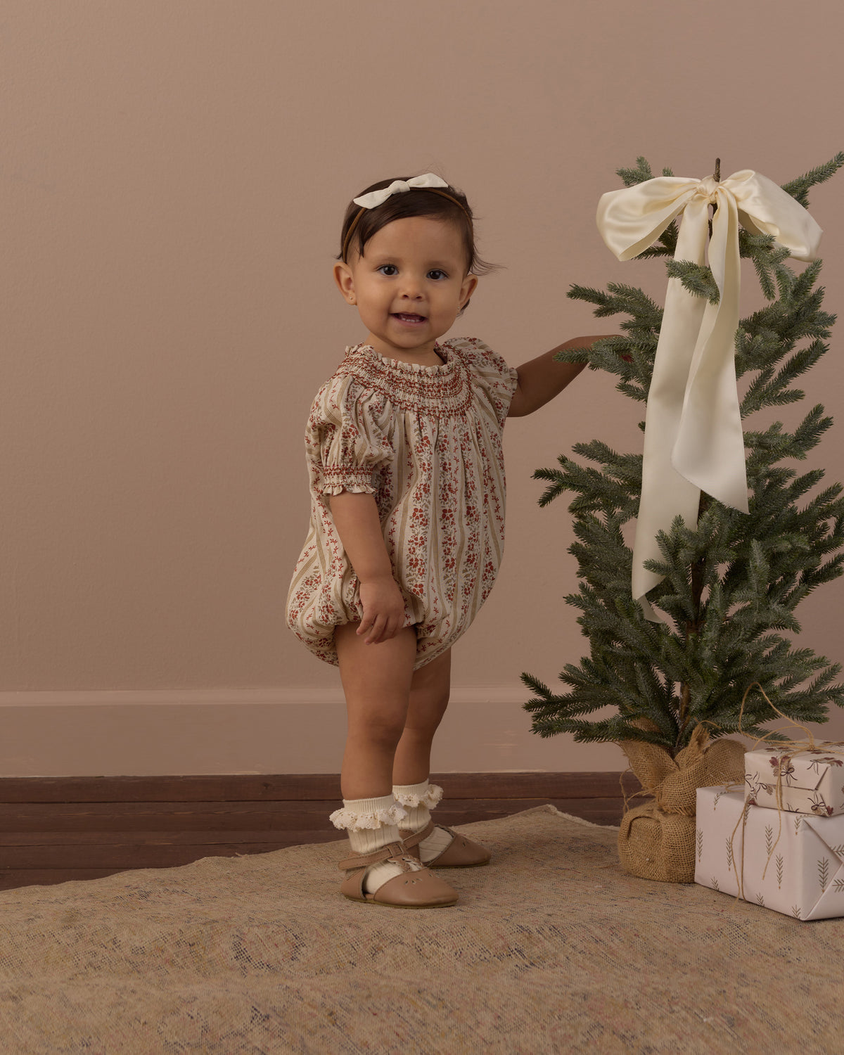 Ada Romper Floral Stripe - Rylee + Cru | Kids Clothes | Trendy Baby Clothes | Modern Infant Outfits |