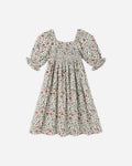 Adelaide Dress Holiday Floral - Rylee + Cru | Kids Clothes | Trendy Baby Clothes | Modern Infant Outfits |