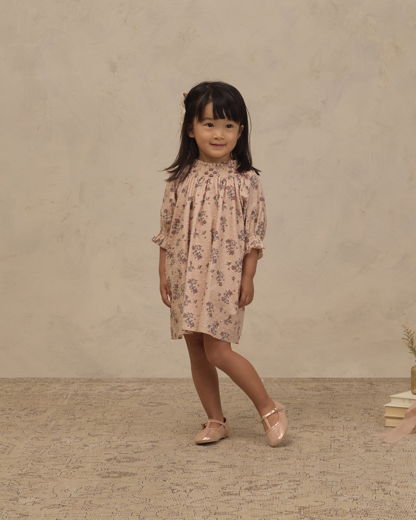 Maddie Dress French Floral - Rylee + Cru | Kids Clothes | Trendy Baby Clothes | Modern Infant Outfits |