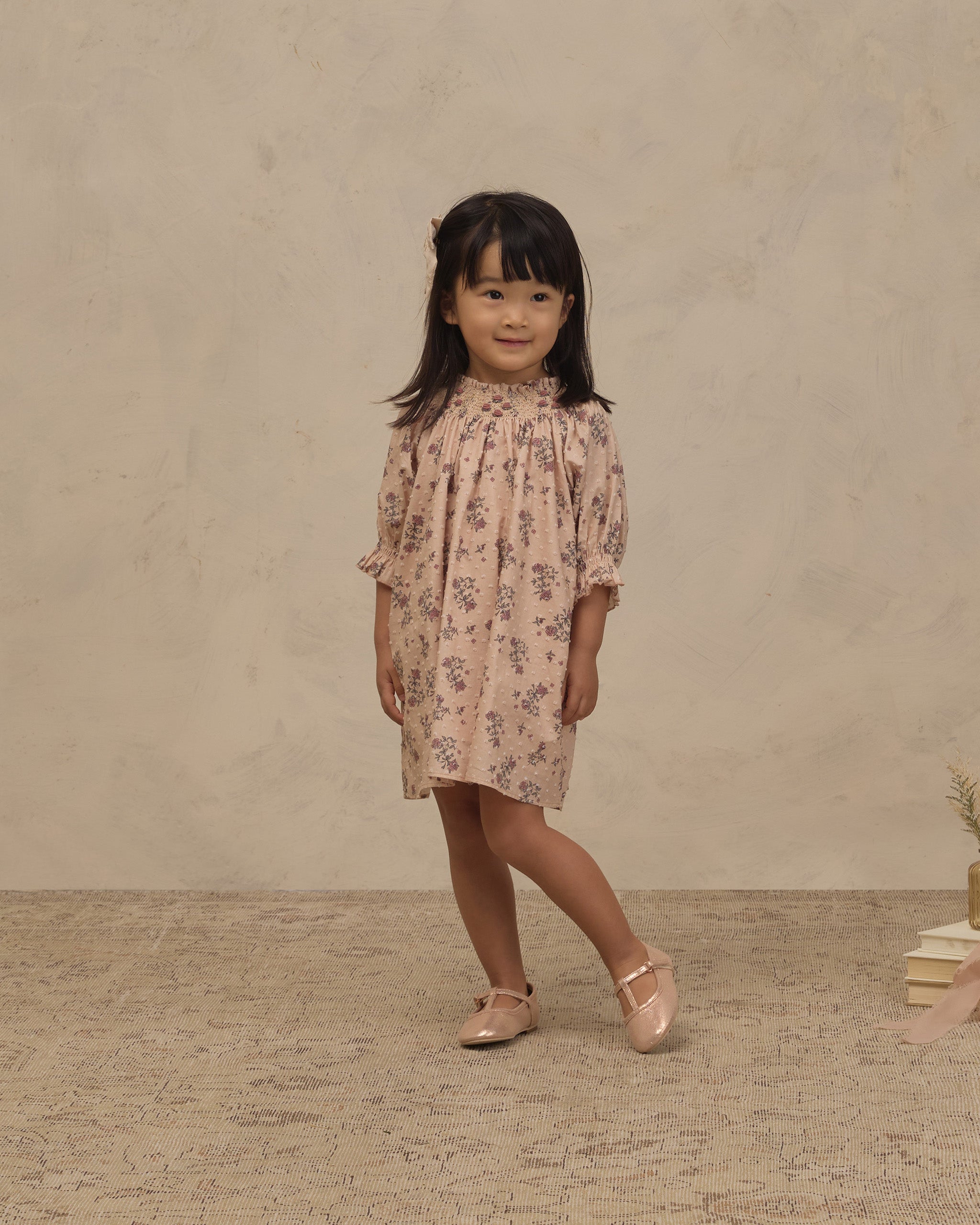 Maddie Dress French Floral - Rylee + Cru | Kids Clothes | Trendy Baby Clothes | Modern Infant Outfits |