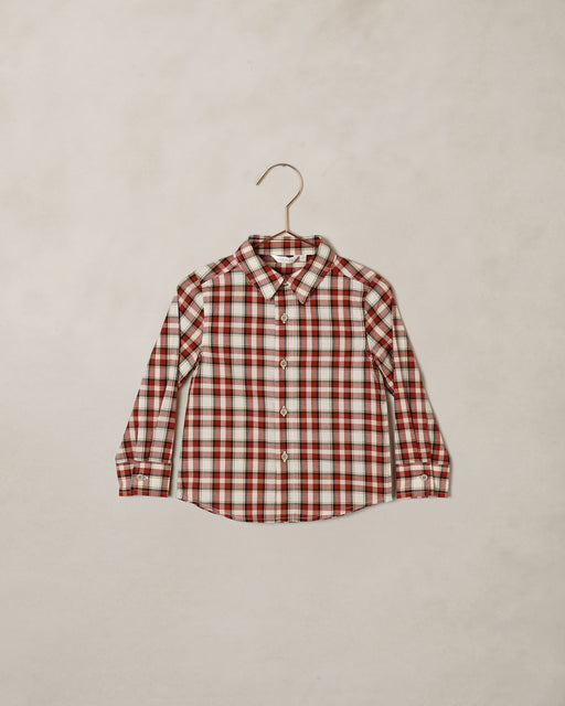 Harrison Button Down Holiday Tartan - Rylee + Cru | Kids Clothes | Trendy Baby Clothes | Modern Infant Outfits |