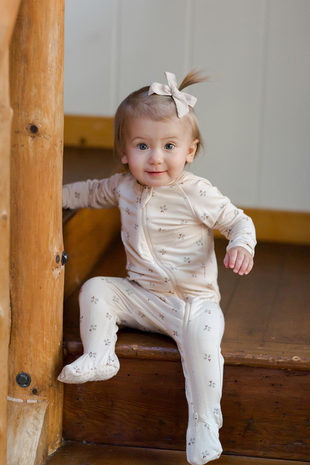 Baby girl christmas store sleeper