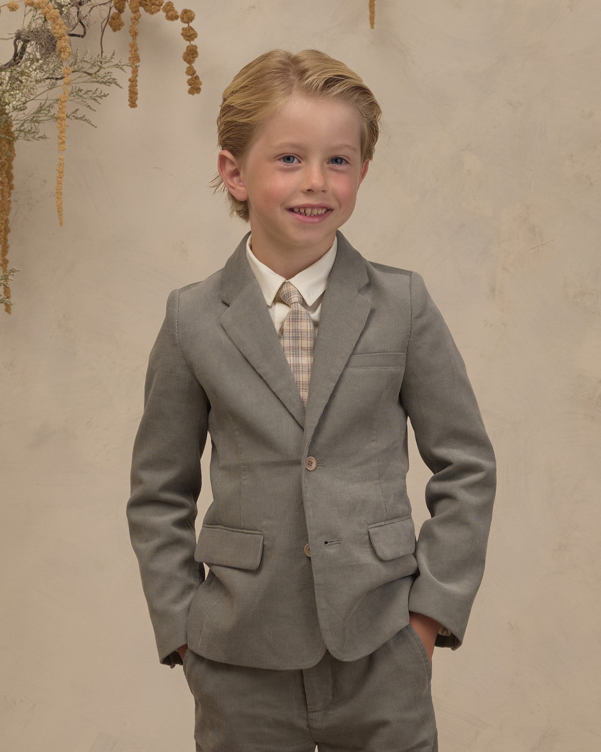 Skinny Tie Fall Plaid - Rylee + Cru | Kids Clothes | Trendy Baby Clothes | Modern Infant Outfits |
