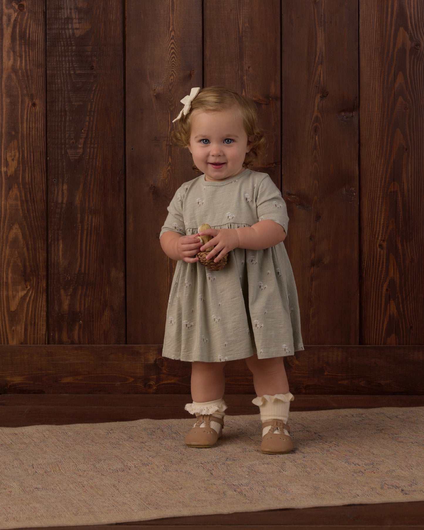 Finn Dress Mushrooms - Rylee + Cru | Kids Clothes | Trendy Baby Clothes | Modern Infant Outfits |