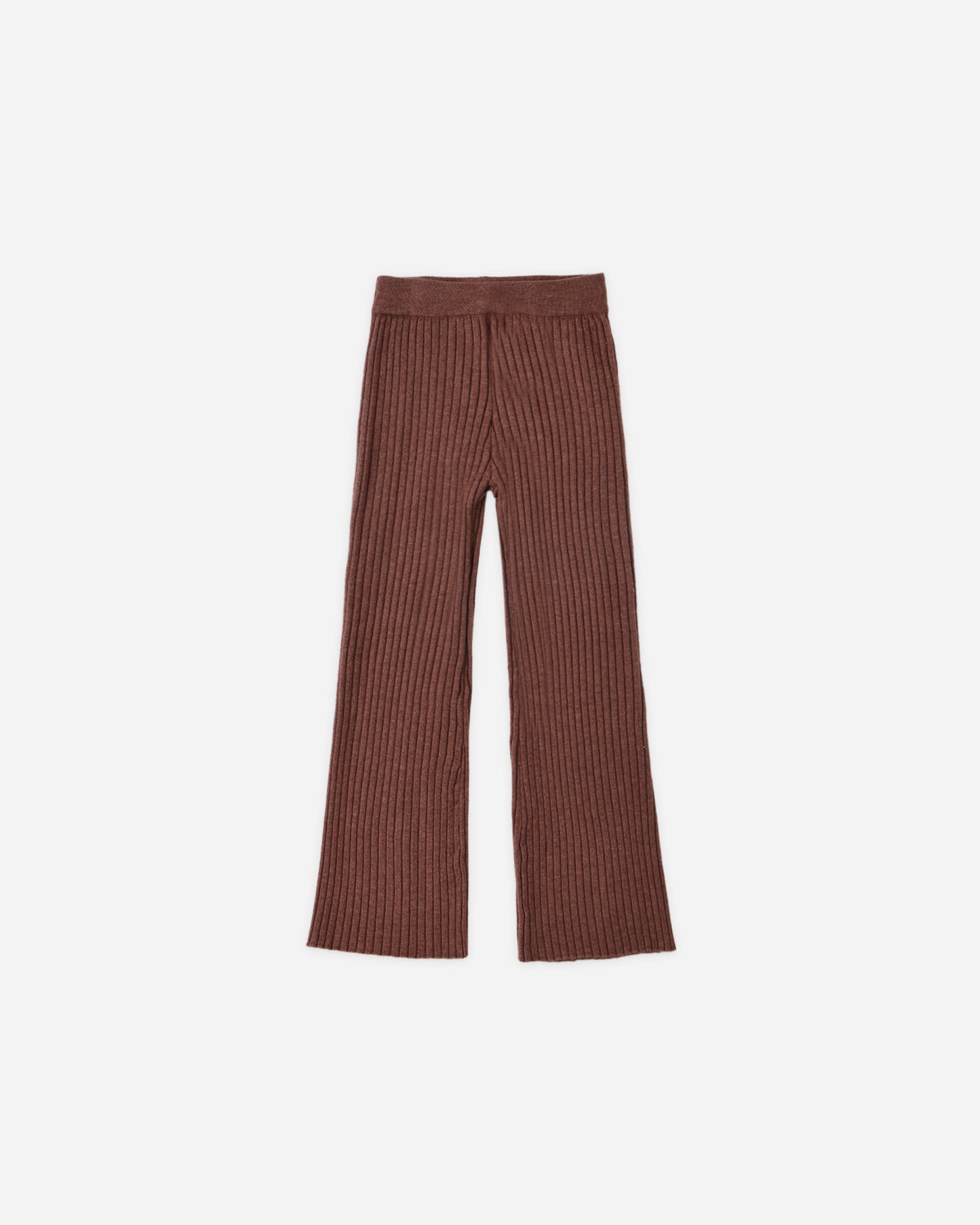 Flare Rib Knit Pant Mulberry - Rylee + Cru | Kids Clothes | Trendy Baby Clothes | Modern Infant Outfits |