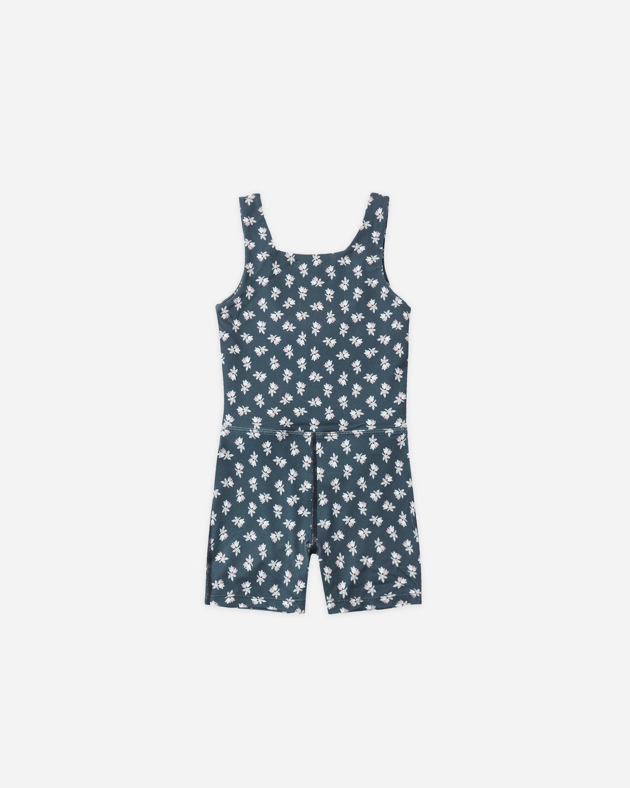 Malibu Bodysuit Blue Blooms - Rylee + Cru | Kids Clothes | Trendy Baby Clothes | Modern Infant Outfits |