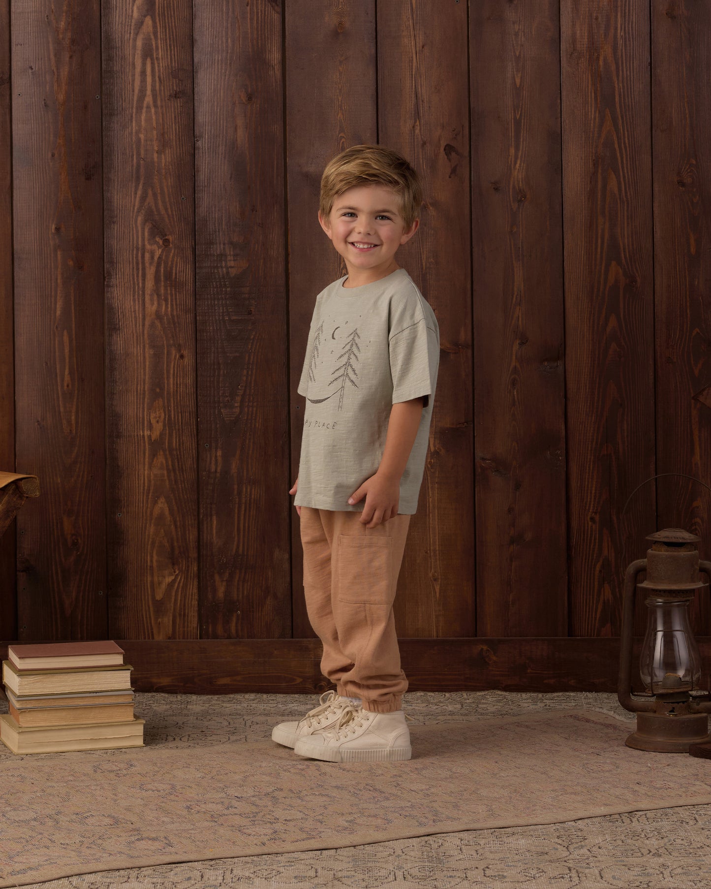 Cargo Jogger Fawn - Rylee + Cru | Kids Clothes | Trendy Baby Clothes | Modern Infant Outfits |