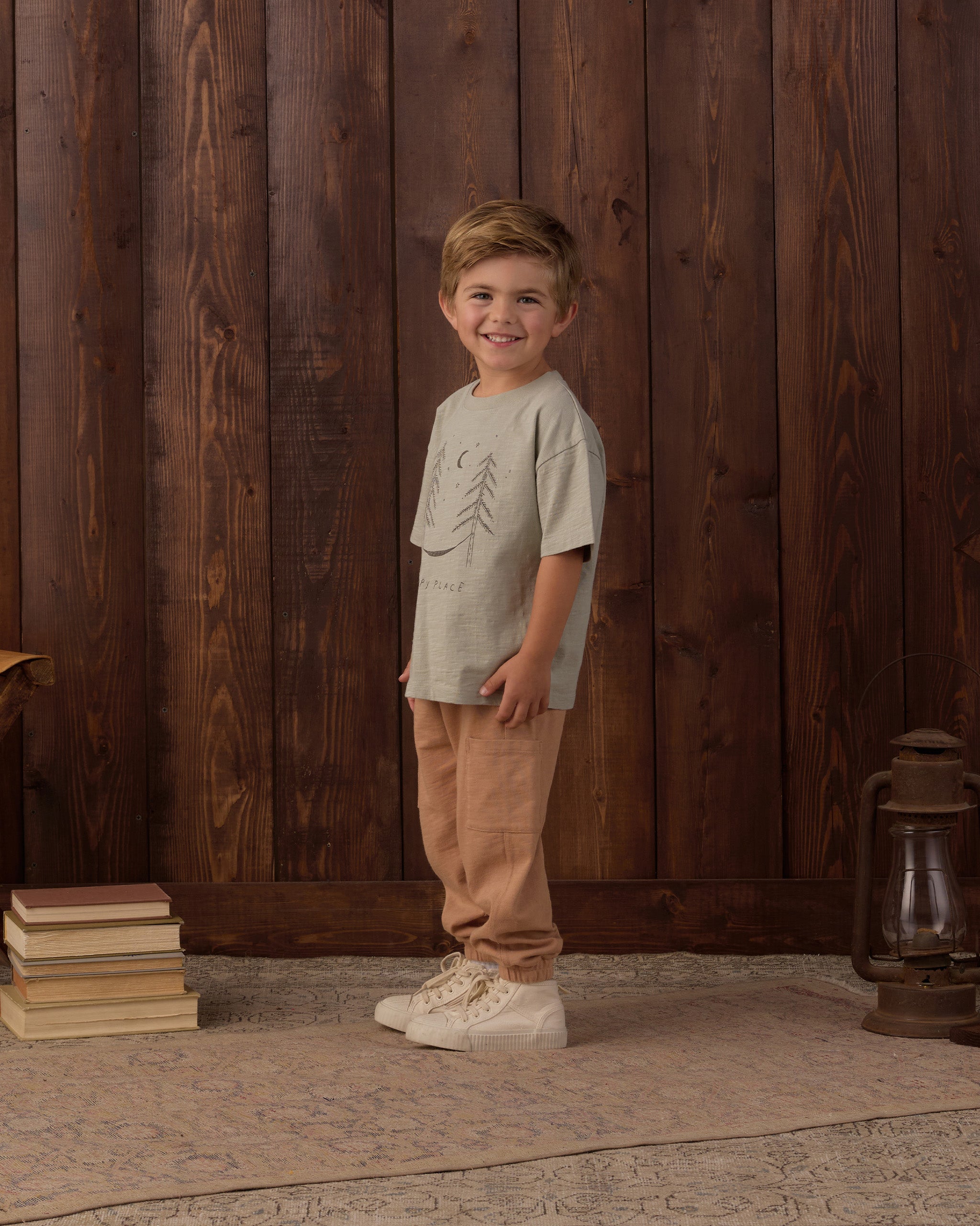 Cargo Jogger Fawn - Rylee + Cru | Kids Clothes | Trendy Baby Clothes | Modern Infant Outfits |