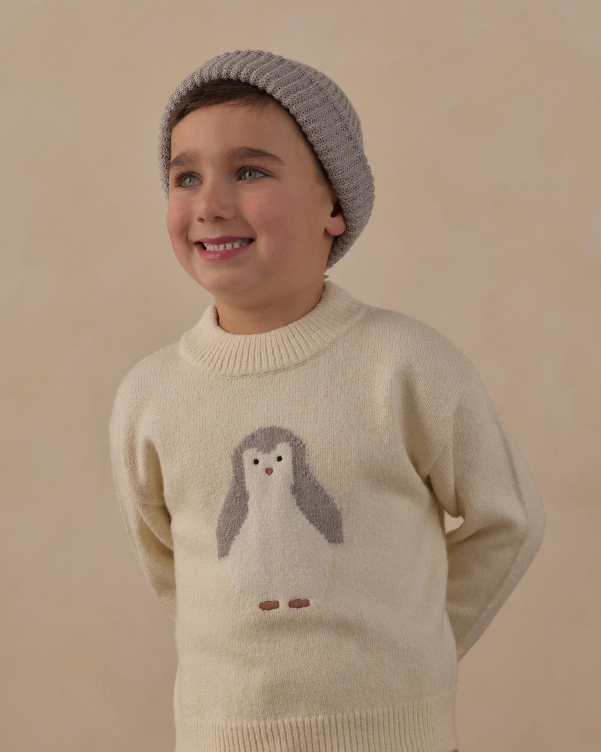 Reagan Sweater Penguin - Rylee + Cru | Kids Clothes | Trendy Baby Clothes | Modern Infant Outfits |