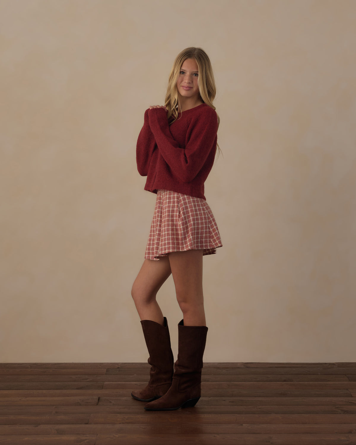 Teen Rachel Skirt Vintage Plaid - Rylee + Cru | Kids Clothes | Trendy Baby Clothes | Modern Infant Outfits |
