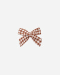 Bow Brick Check - Rylee + Cru | Kids Clothes | Trendy Baby Clothes | Modern Infant Outfits |