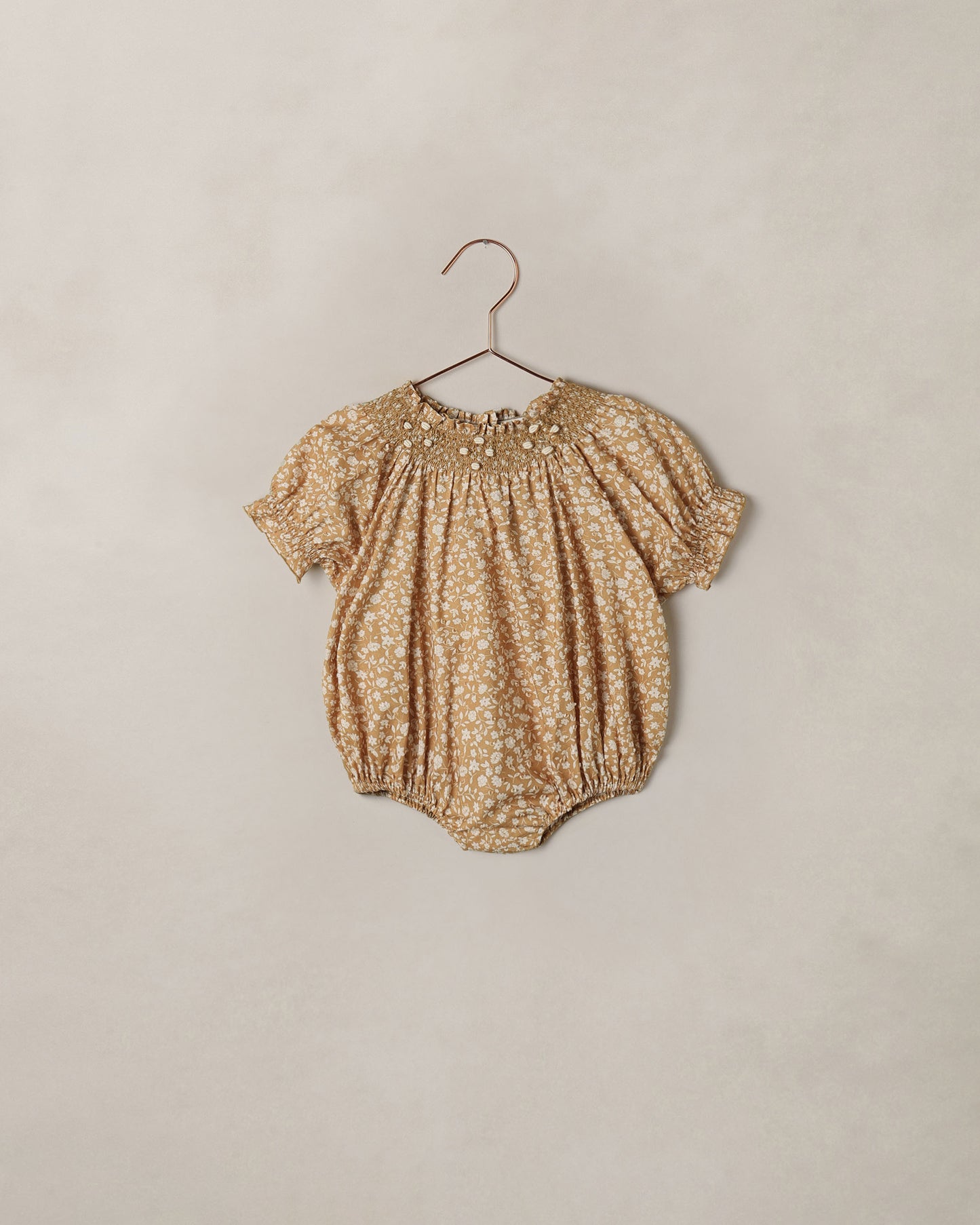 Maddie Romper Golden Meadow - Rylee + Cru | Kids Clothes | Trendy Baby Clothes | Modern Infant Outfits |