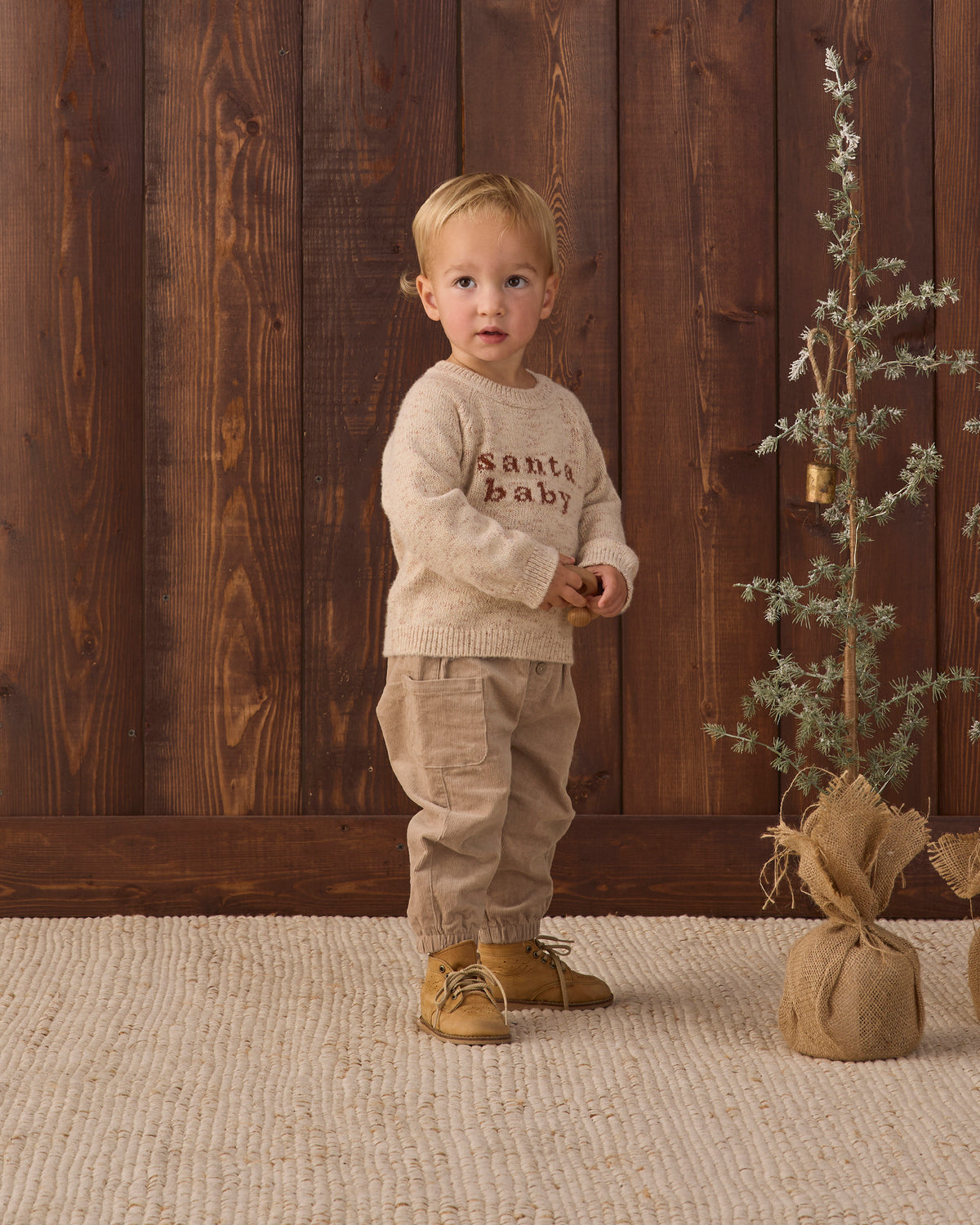Luca Pant Latte - Rylee + Cru | Kids Clothes | Trendy Baby Clothes | Modern Infant Outfits |
