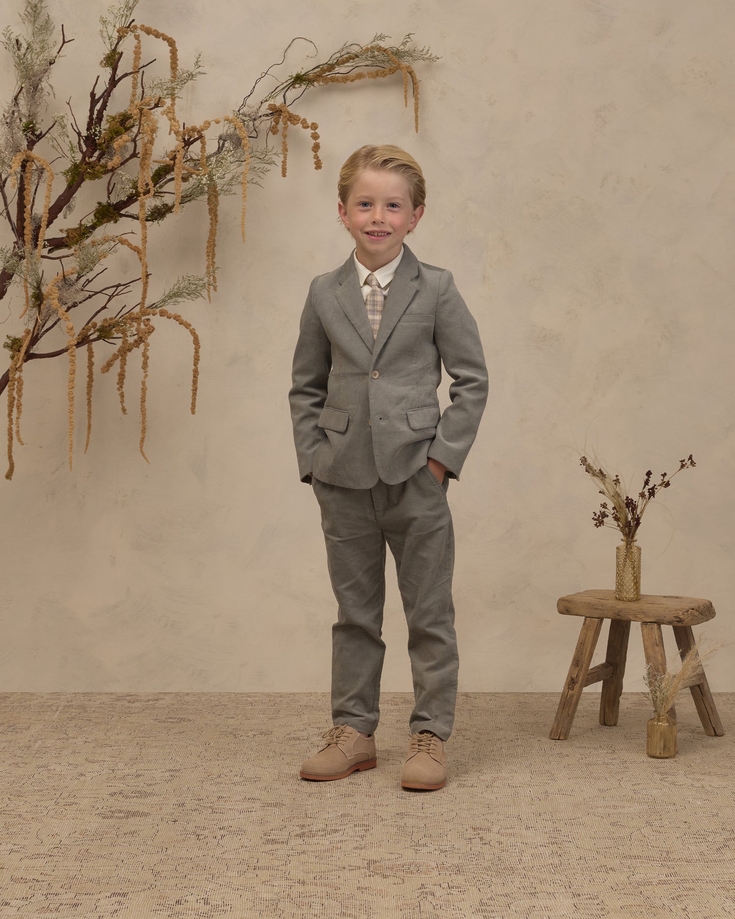Skinny Tie Fall Plaid - Rylee + Cru | Kids Clothes | Trendy Baby Clothes | Modern Infant Outfits |