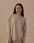 Teen Oversized Sweatshirt Heathered Ash - Rylee + Cru | Kids Clothes | Trendy Baby Clothes | Modern Infant Outfits |