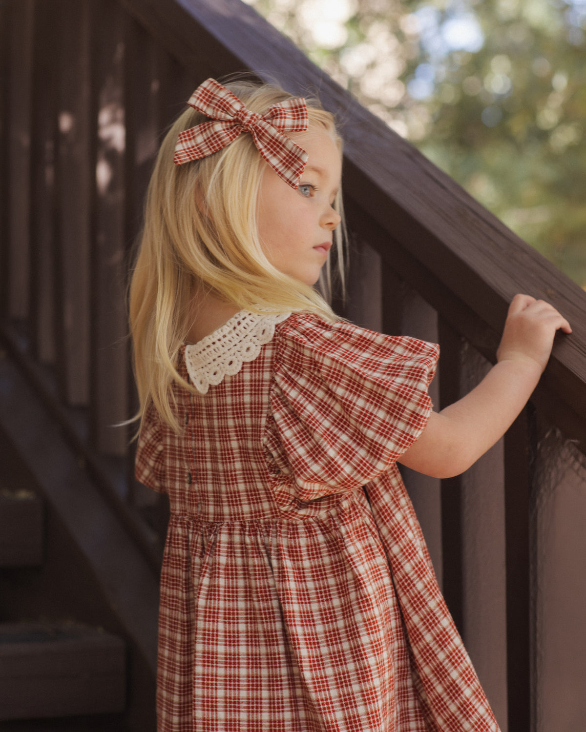 Heidi Dress Vintage Plaid - Rylee + Cru | Kids Clothes | Trendy Baby Clothes | Modern Infant Outfits |
