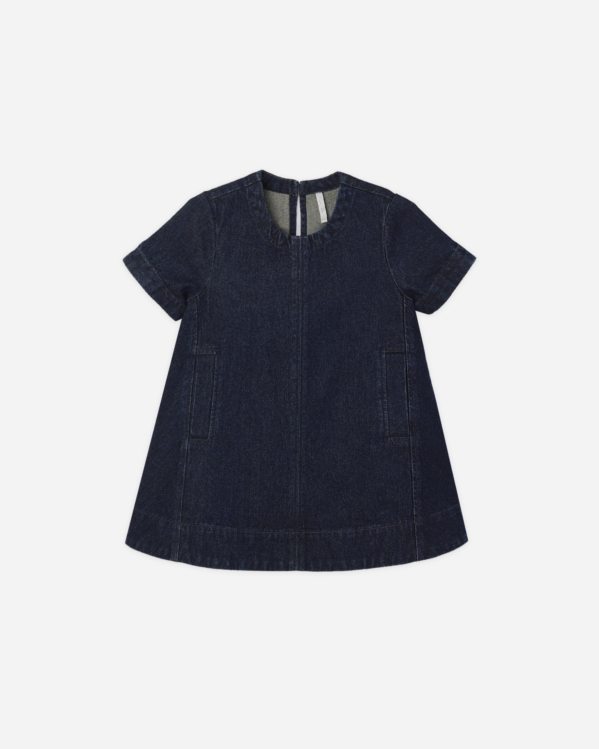 Savannah Dress Dark Indigo - Rylee + Cru | Kids Clothes | Trendy Baby Clothes | Modern Infant Outfits |