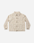 Denim Chore Coat Leopard - Rylee + Cru | Kids Clothes | Trendy Baby Clothes | Modern Infant Outfits |