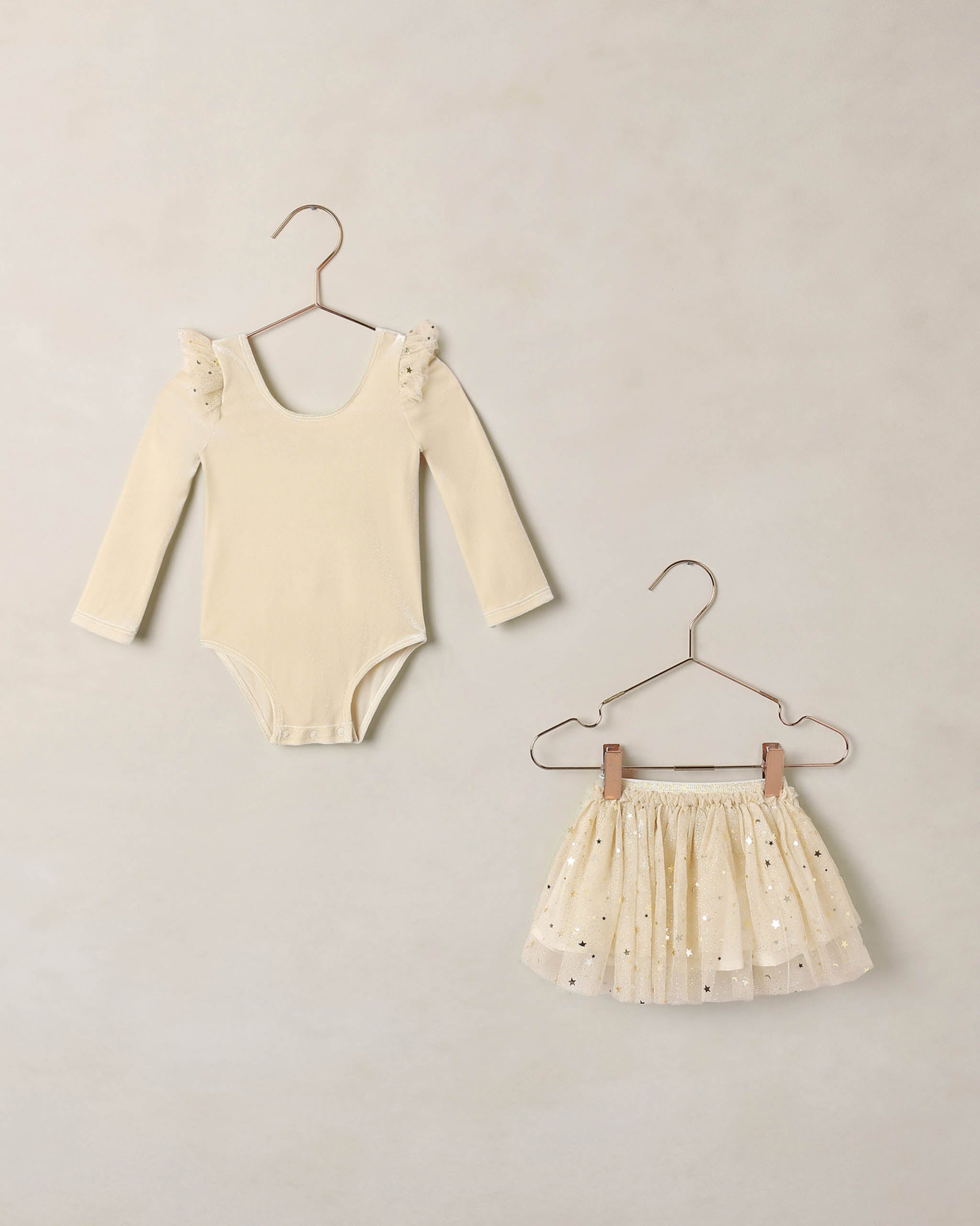 Pixie Tutu Set Champagne - Rylee + Cru | Kids Clothes | Trendy Baby Clothes | Modern Infant Outfits |