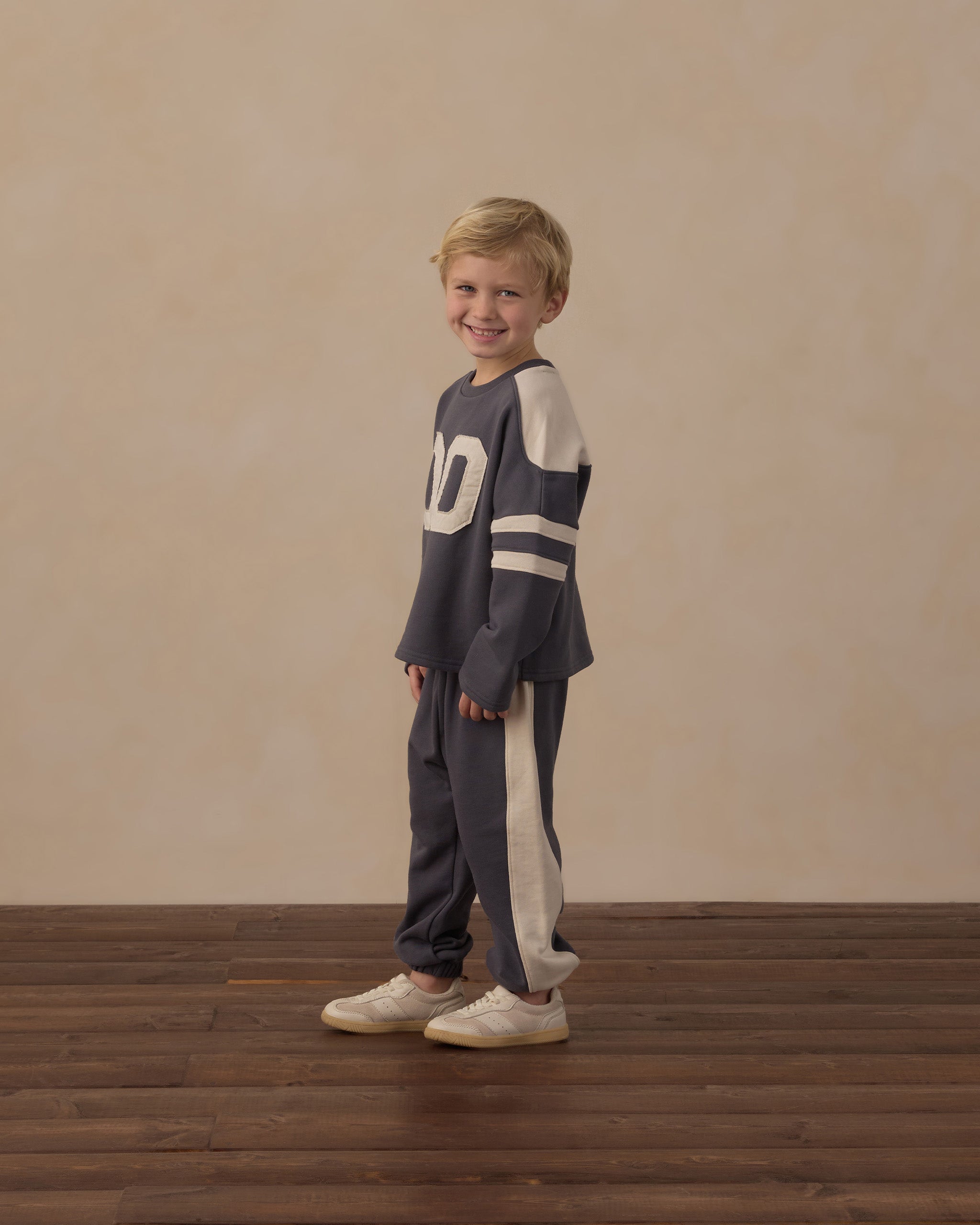 Hockey Sweatshirt Midnight - Rylee + Cru | Kids Clothes | Trendy Baby Clothes | Modern Infant Outfits |