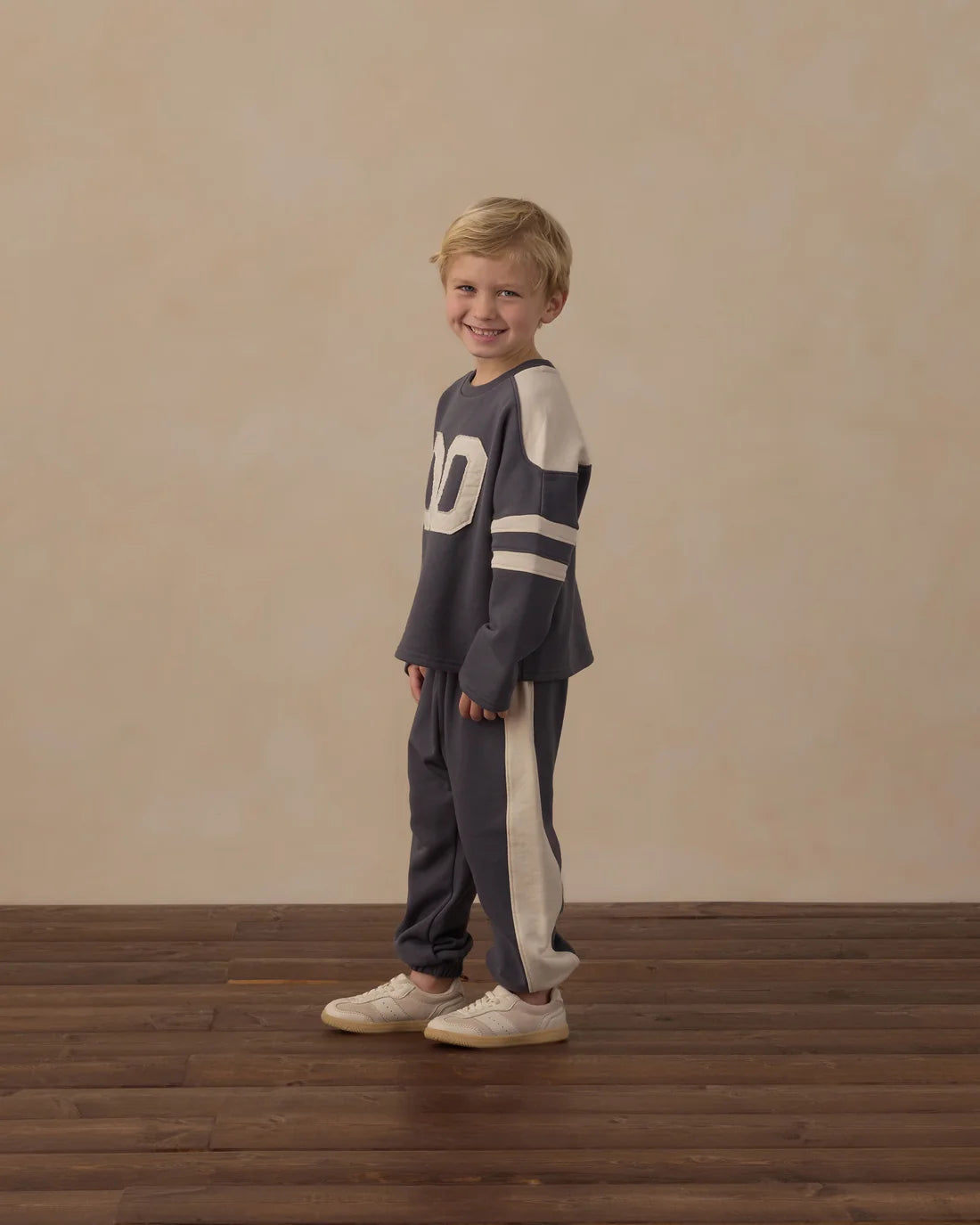 Paneled Sweatpant Midnight