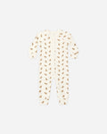 Organic Long John Pajamas Gingerbread - Rylee + Cru | Kids Clothes | Trendy Baby Clothes | Modern Infant Outfits |